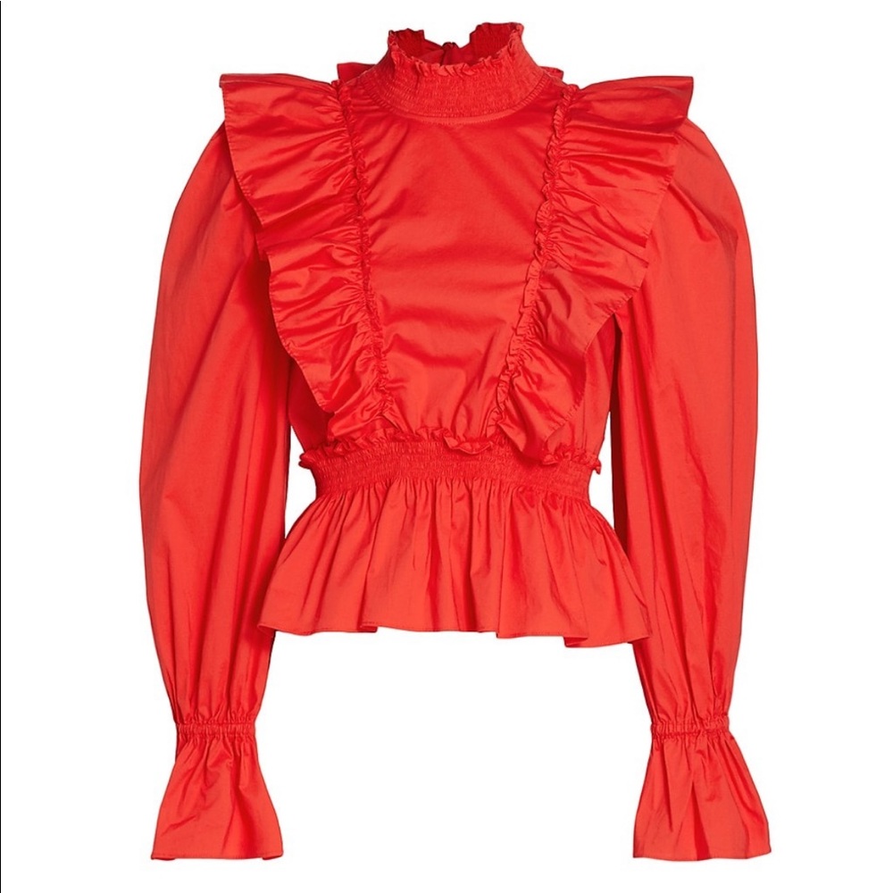 Sea NY Gaia Ruffle Backless Top. BNWT!